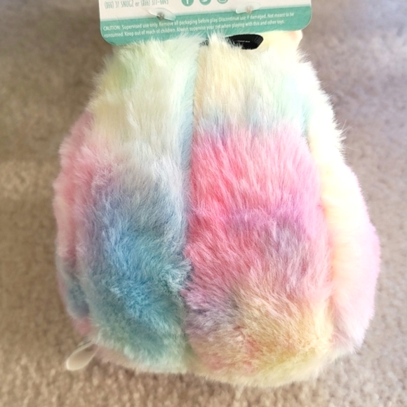 NWT SnugArooz  Willow the Hedgehog Tie-Dyef Dog Toy - Picture 2 of 8